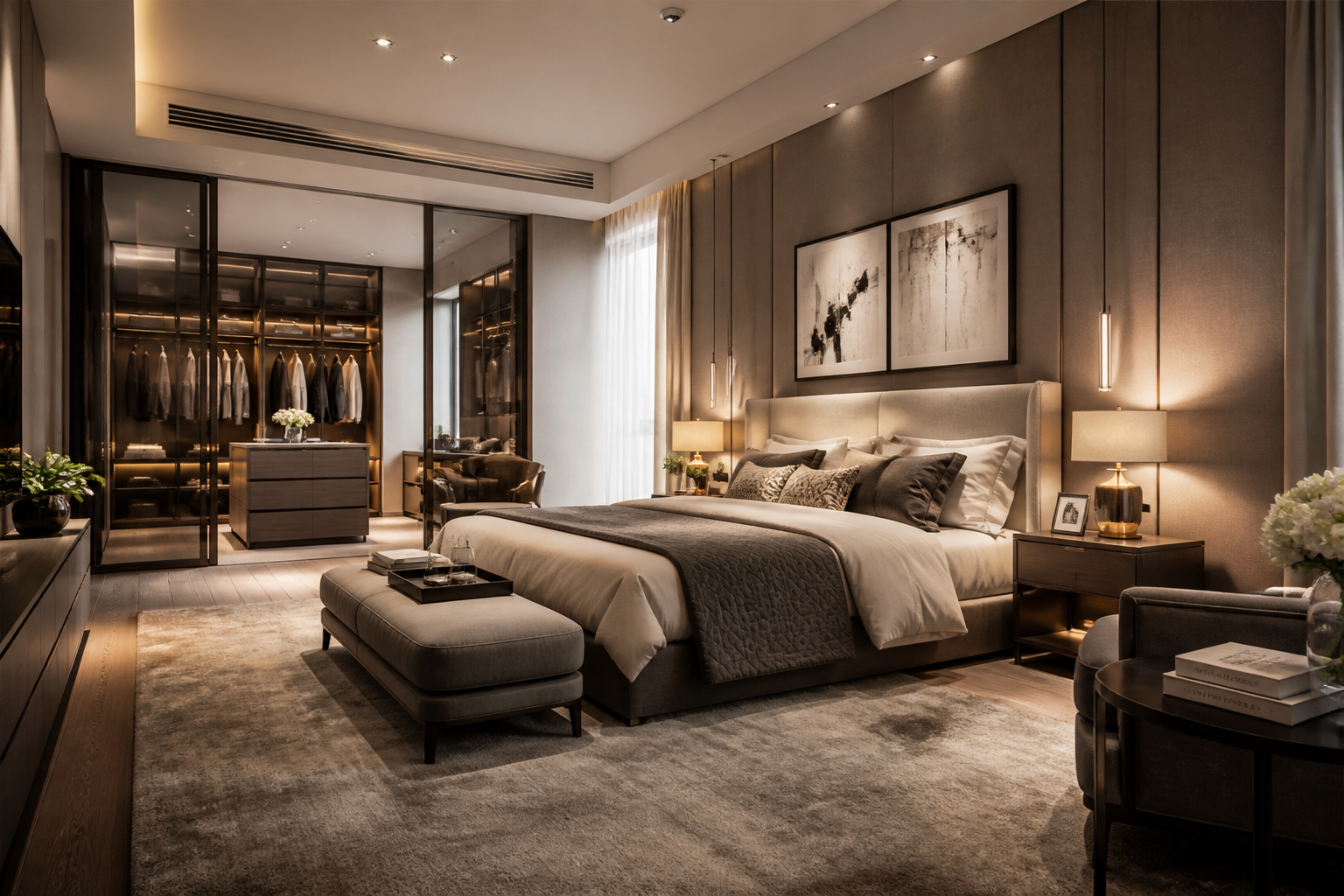 Master Bedroom – 3D Visualisierung